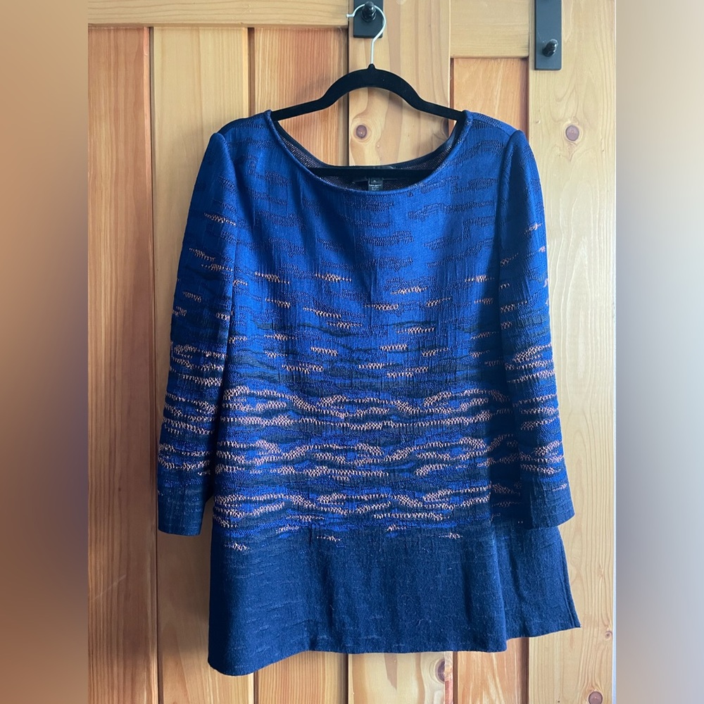 St. John Sunset Jacquard Knit Top